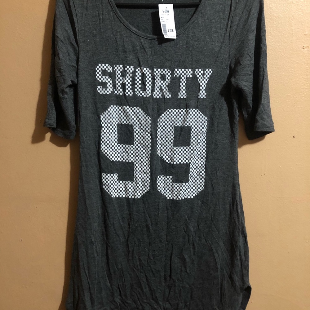 Gray shirt